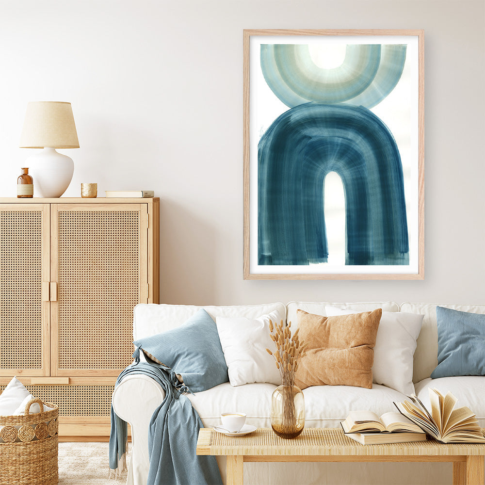 Shop Apologue Art Print a painted abstract themed wall art print from The Print Emporium wall artwork collection - Buy Australian made fine art painting style poster and framed prints for the home and your interior decor room, TPE-PC-PI134-AP