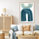 Shop Apologue Art Print a painted abstract themed wall art print from The Print Emporium wall artwork collection - Buy Australian made fine art painting style poster and framed prints for the home and your interior decor room, TPE-PC-PI134-AP