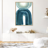 Shop Apologue Canvas Print a painted abstract themed framed canvas wall art print from The Print Emporium artwork collection - Buy Australian made fine art painting style stretched canvas prints for the home and your interior decor space, TPE-PC-PI134-CA-35X46-NF