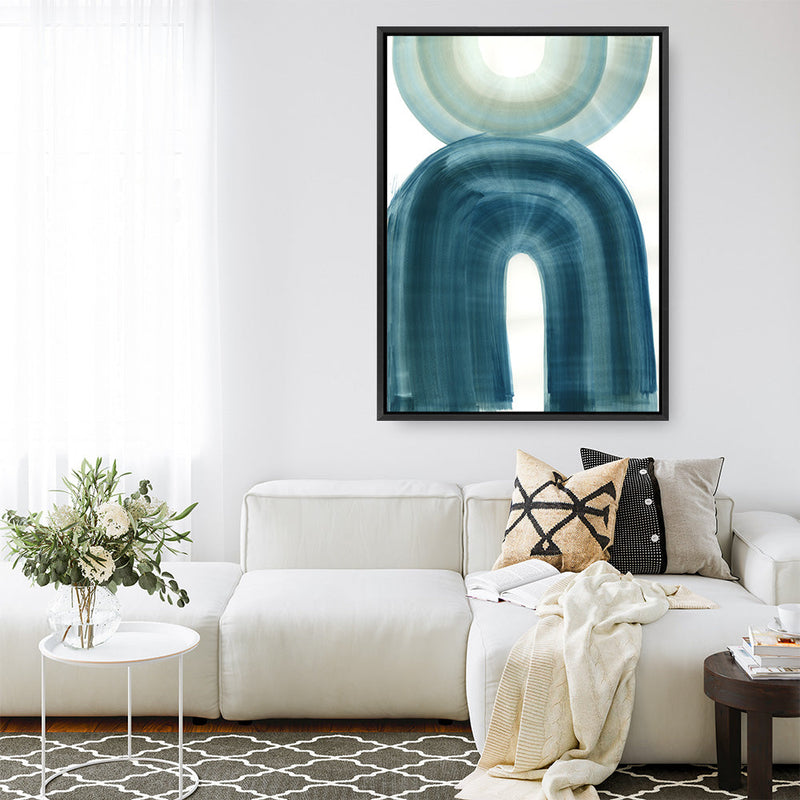 Shop Apologue Canvas Print a painted abstract themed framed canvas wall art print from The Print Emporium artwork collection - Buy Australian made fine art painting style stretched canvas prints for the home and your interior decor space, TPE-PC-PI134-CA-35X46-NF