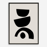 Shop Arched Together Art Print a painted abstract themed wall art print from The Print Emporium wall artwork collection - Buy Australian made fine art painting style poster and framed prints for the home and your interior decor room, TPE-PC-ET081-AP