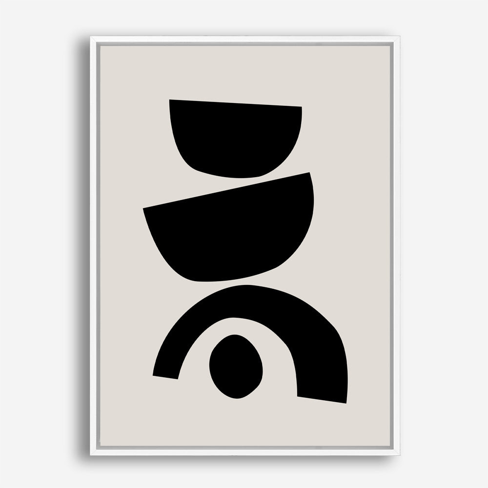 Shop Arched Together Canvas Print a painted abstract themed framed canvas wall art print from The Print Emporium artwork collection - Buy Australian made fine art painting style stretched canvas prints for the home and your interior decor space, TPE-PC-ET081-CA-35X46-NF