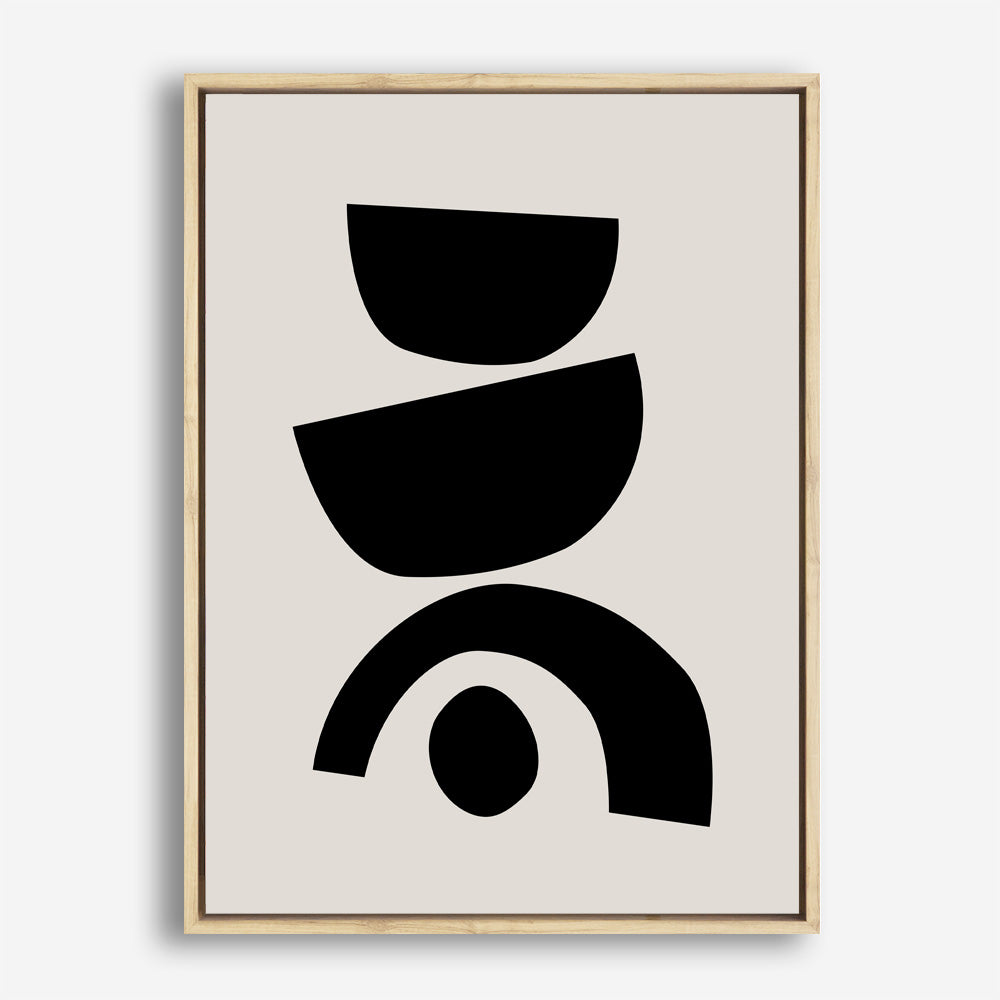 Shop Arched Together Canvas Print a painted abstract themed framed canvas wall art print from The Print Emporium artwork collection - Buy Australian made fine art painting style stretched canvas prints for the home and your interior decor space, TPE-PC-ET081-CA-35X46-NF