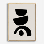 Shop Arched Together Canvas Print a painted abstract themed framed canvas wall art print from The Print Emporium artwork collection - Buy Australian made fine art painting style stretched canvas prints for the home and your interior decor space, TPE-PC-ET081-CA-35X46-NF