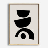 Shop Arched Together Canvas Print a painted abstract themed framed canvas wall art print from The Print Emporium artwork collection - Buy Australian made fine art painting style stretched canvas prints for the home and your interior decor space, TPE-PC-ET081-CA-35X46-NF