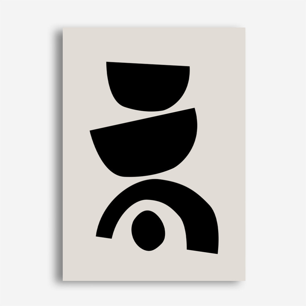 Shop Arched Together Canvas Print a painted abstract themed framed canvas wall art print from The Print Emporium artwork collection - Buy Australian made fine art painting style stretched canvas prints for the home and your interior decor space, TPE-PC-ET081-CA-35X46-NF