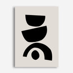 Shop Arched Together Canvas Print a painted abstract themed framed canvas wall art print from The Print Emporium artwork collection - Buy Australian made fine art painting style stretched canvas prints for the home and your interior decor space, TPE-PC-ET081-CA-35X46-NF