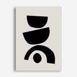 Shop Arched Together Canvas Print a painted abstract themed framed canvas wall art print from The Print Emporium artwork collection - Buy Australian made fine art painting style stretched canvas prints for the home and your interior decor space, TPE-PC-ET081-CA-35X46-NF