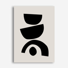 Shop Arched Together Canvas Print a painted abstract themed framed canvas wall art print from The Print Emporium artwork collection - Buy Australian made fine art painting style stretched canvas prints for the home and your interior decor space, TPE-PC-ET081-CA-35X46-NF