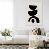 Shop Arched Together Canvas Print a painted abstract themed framed canvas wall art print from The Print Emporium artwork collection - Buy Australian made fine art painting style stretched canvas prints for the home and your interior decor space, TPE-PC-ET081-CA-35X46-NF