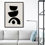 Shop Arched Together Canvas Print a painted abstract themed framed canvas wall art print from The Print Emporium artwork collection - Buy Australian made fine art painting style stretched canvas prints for the home and your interior decor space, TPE-PC-ET081-CA-35X46-NF