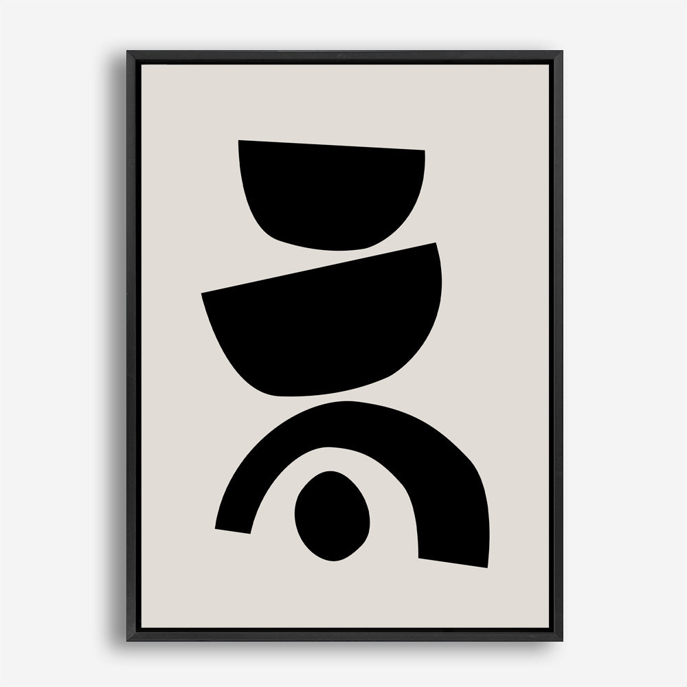 Shop Arched Together Canvas Print a painted abstract themed framed canvas wall art print from The Print Emporium artwork collection - Buy Australian made fine art painting style stretched canvas prints for the home and your interior decor space, TPE-PC-ET081-CA-35X46-NF