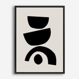 Shop Arched Together Canvas Print a painted abstract themed framed canvas wall art print from The Print Emporium artwork collection - Buy Australian made fine art painting style stretched canvas prints for the home and your interior decor space, TPE-PC-ET081-CA-35X46-NF