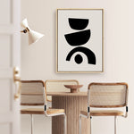 Shop Arched Together Canvas Print a painted abstract themed framed canvas wall art print from The Print Emporium artwork collection - Buy Australian made fine art painting style stretched canvas prints for the home and your interior decor space, TPE-PC-ET081-CA-35X46-NF