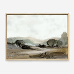 Shop Ash Trees Canvas Print a painted abstract themed framed canvas wall art print from The Print Emporium artwork collection - Buy Australian made fine art painting style stretched canvas prints for the home and your interior decor space, TPE-DH-113-CA-35X46-NF