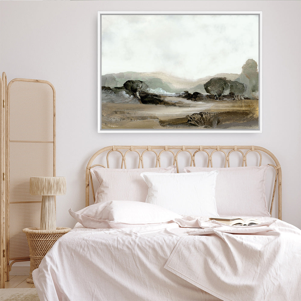 Shop Ash Trees Canvas Print a painted abstract themed framed canvas wall art print from The Print Emporium artwork collection - Buy Australian made fine art painting style stretched canvas prints for the home and your interior decor space, TPE-DH-113-CA-35X46-NF