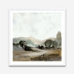 Shop Ash Trees (Square) Art Print a painted abstract themed wall art print from The Print Emporium wall artwork collection - Buy Australian made fine art painting style poster and framed prints for the home and your interior decor room, TPE-DH-198-AP