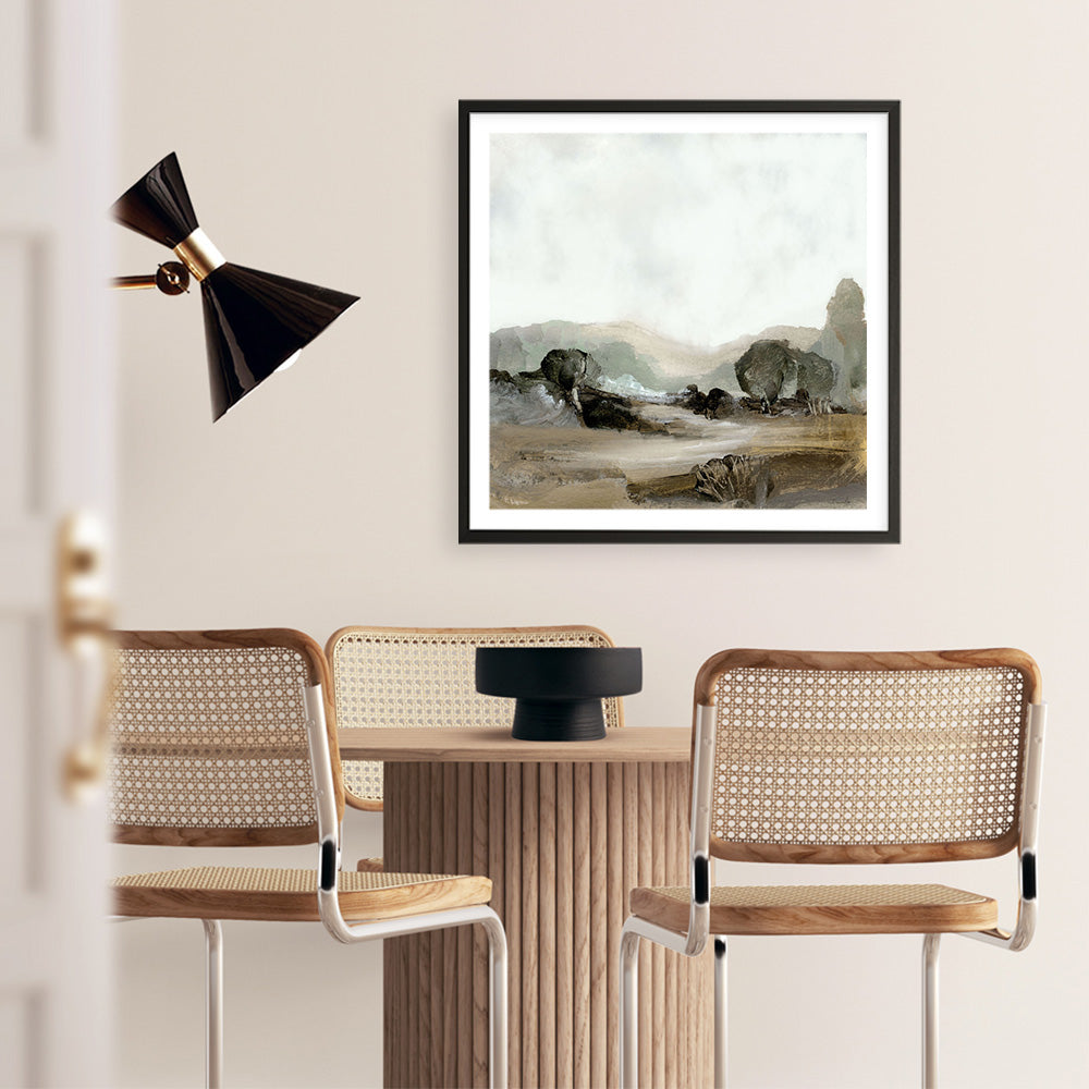 Shop Ash Trees (Square) Art Print a painted abstract themed wall art print from The Print Emporium wall artwork collection - Buy Australian made fine art painting style poster and framed prints for the home and your interior decor room, TPE-DH-198-AP