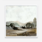 Shop Ash Trees (Square) Art Print a painted abstract themed wall art print from The Print Emporium wall artwork collection - Buy Australian made fine art painting style poster and framed prints for the home and your interior decor room, TPE-DH-198-AP