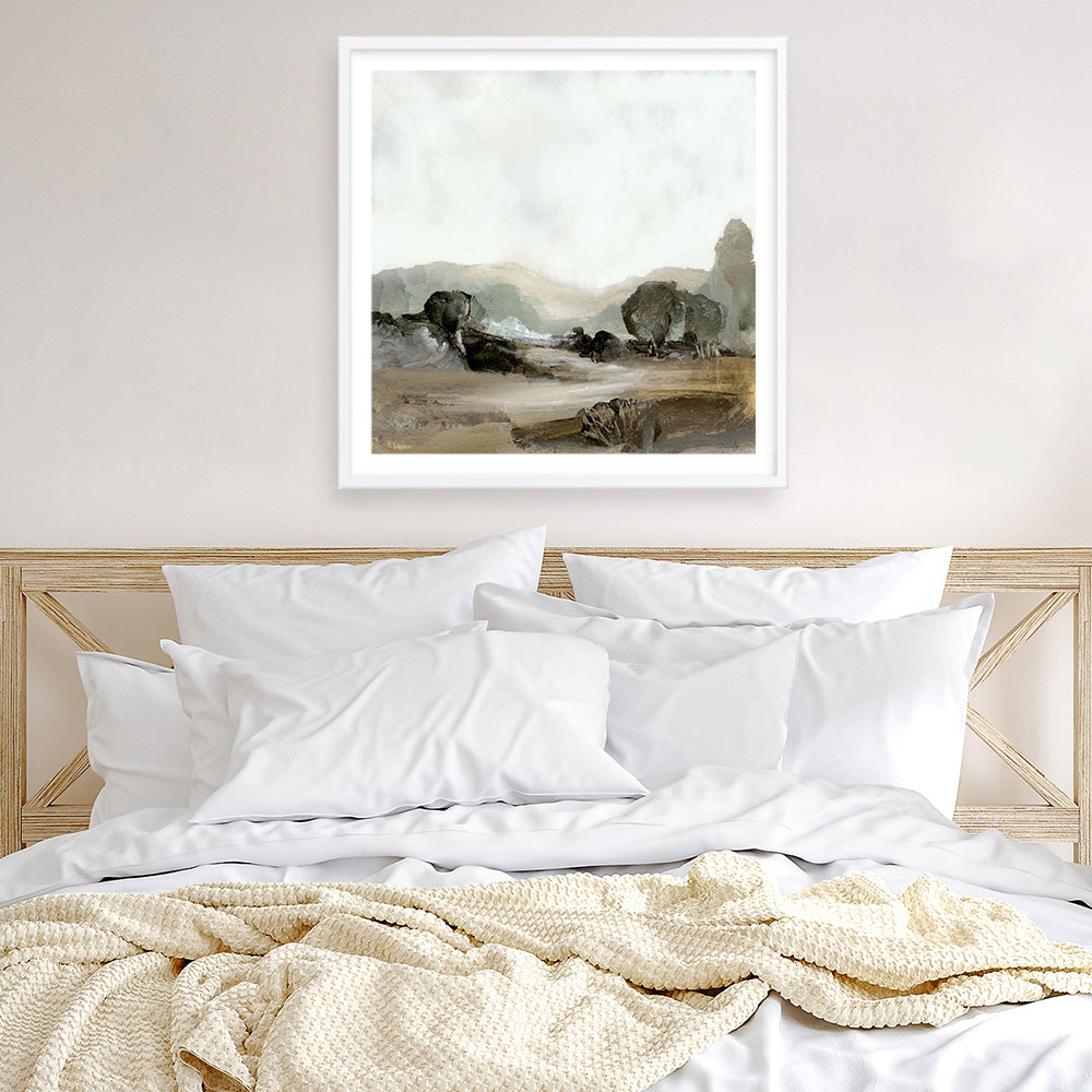 Shop Ash Trees (Square) Art Print a painted abstract themed wall art print from The Print Emporium wall artwork collection - Buy Australian made fine art painting style poster and framed prints for the home and your interior decor room, TPE-DH-198-AP