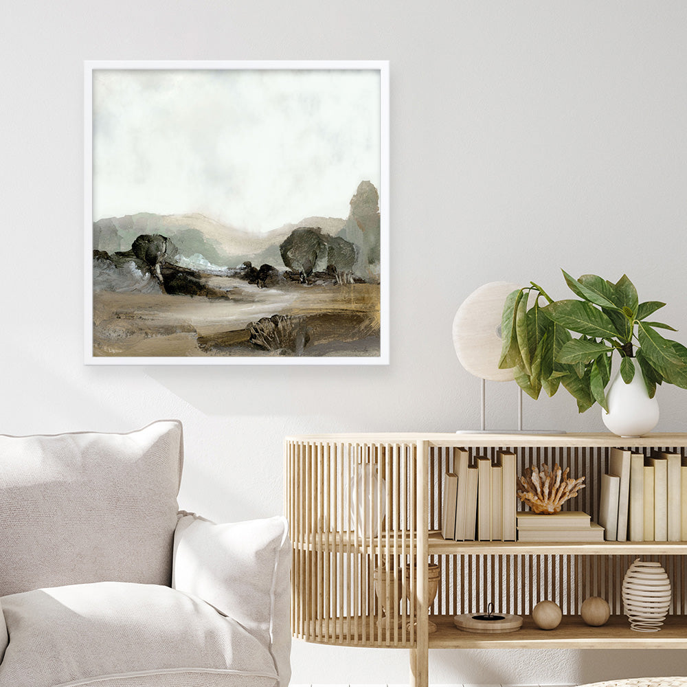 Shop Ash Trees (Square) Art Print a painted abstract themed wall art print from The Print Emporium wall artwork collection - Buy Australian made fine art painting style poster and framed prints for the home and your interior decor room, TPE-DH-198-AP