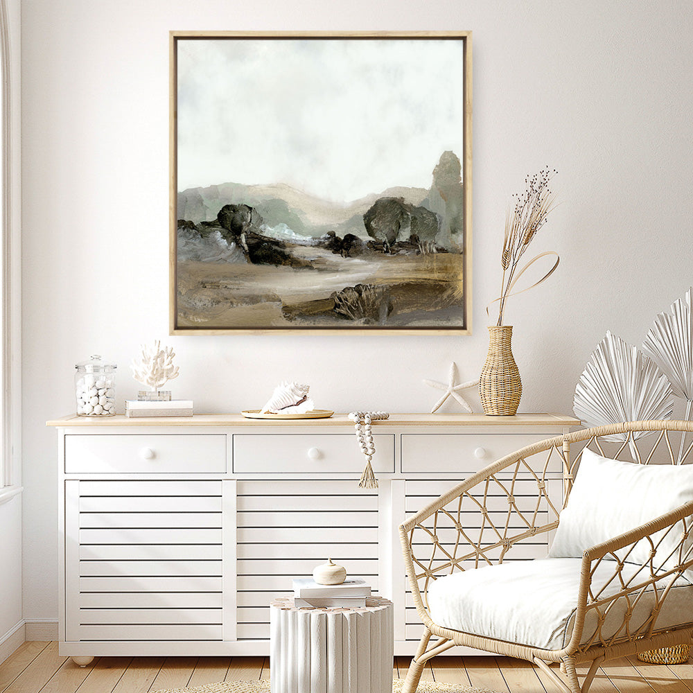 Shop Ash Trees (Square) Canvas Print a painted abstract themed framed canvas wall art print from The Print Emporium artwork collection - Buy Australian made fine art painting style stretched canvas prints for the home and your interior decor space, TPE-DH-198-CA-40X40-NF