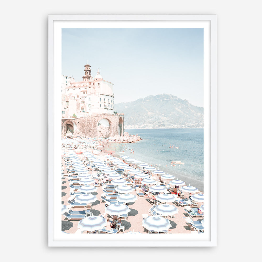 Shop Atrani Photo Art Print a coastal themed photography wall art print from The Print Emporium wall artwork collection - Buy Australian made fine art poster and framed prints for the home and your interior decor, TPE-501-AP