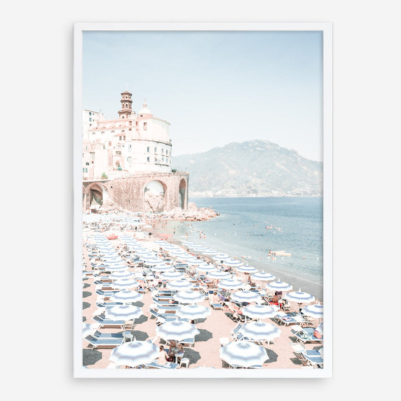Shop Atrani Photo Art Print a coastal themed photography wall art print from The Print Emporium wall artwork collection - Buy Australian made fine art poster and framed prints for the home and your interior decor, TPE-501-AP