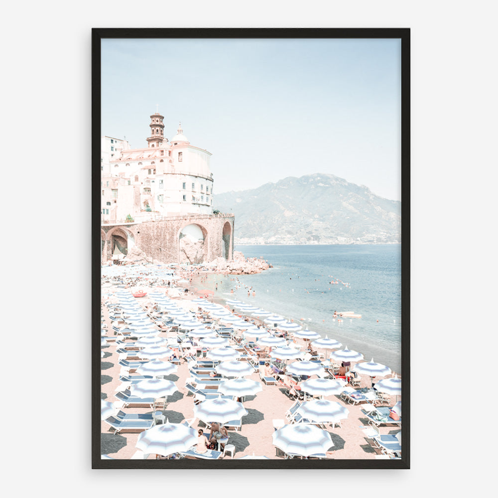 Shop Atrani Photo Art Print a coastal themed photography wall art print from The Print Emporium wall artwork collection - Buy Australian made fine art poster and framed prints for the home and your interior decor, TPE-501-AP