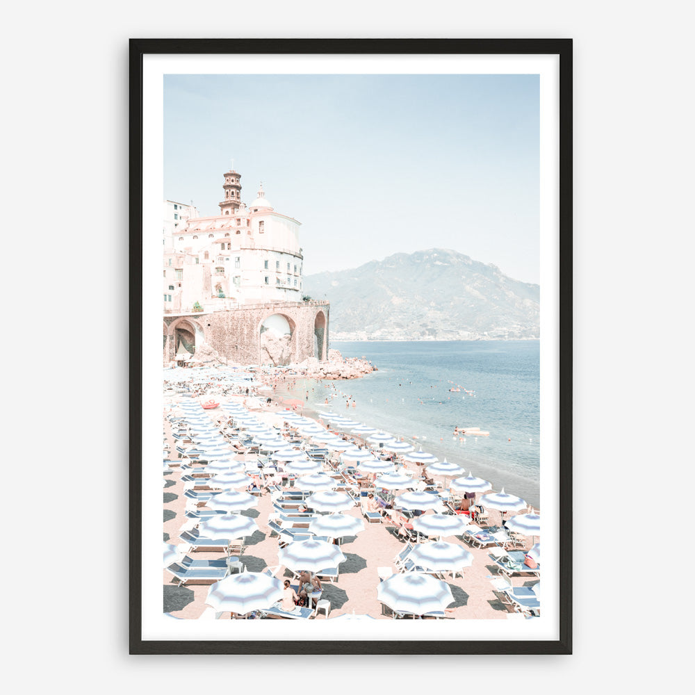 Shop Atrani Photo Art Print a coastal themed photography wall art print from The Print Emporium wall artwork collection - Buy Australian made fine art poster and framed prints for the home and your interior decor, TPE-501-AP