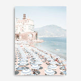 Shop Atrani Photo Canvas Print a coastal themed photography framed stretched canvas print from The Print Emporium wall artwork collection - Buy Australian made prints for the home and your interior decor space, TPE-501-CA-35X46-NF