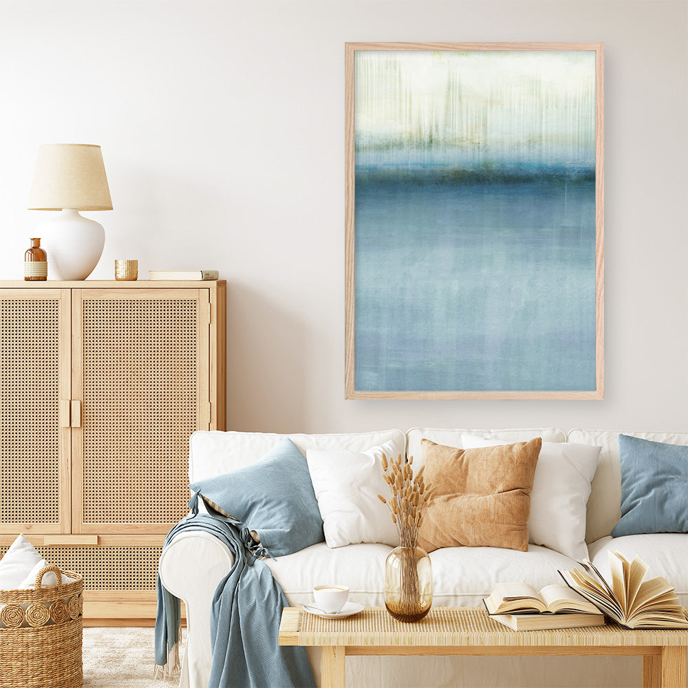 Shop August Rush II Art Print a painted abstract themed wall art print from The Print Emporium wall artwork collection - Buy Australian made fine art painting style poster and framed prints for the home and your interior decor room, TPE-PC-PM048-AP