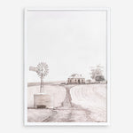 Shop Australian Farm I Art Print a painted style wall art print from The Print Emporium wall artwork collection - Buy Australian made fine art painting style poster and framed prints for the home and your interior decor room, TPE-929-AP