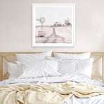 Shop Australian Farm I (Square) Art Print a painted style wall art print from The Print Emporium wall artwork collection - Buy Australian made fine art painting style poster and framed prints for the home and your interior decor room, TPE-924-AP