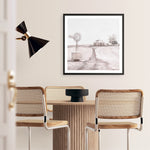 Shop Australian Farm I (Square) Art Print a painted style wall art print from The Print Emporium wall artwork collection - Buy Australian made fine art painting style poster and framed prints for the home and your interior decor room, TPE-924-AP