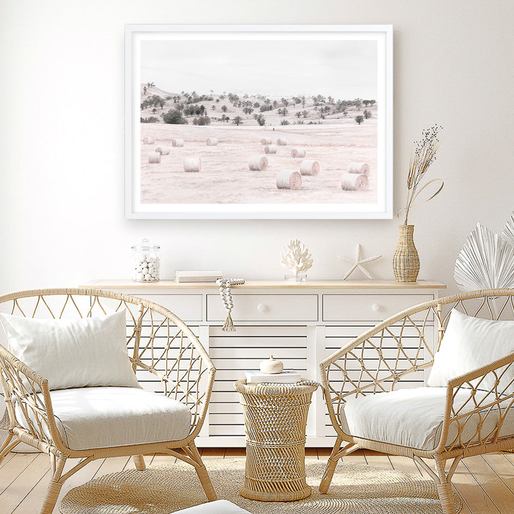 Shop Australian Farm II Art Print a painted style wall art print from The Print Emporium wall artwork collection - Buy Australian made fine art painting style poster and framed prints for the home and your interior decor room, TPE-927-AP