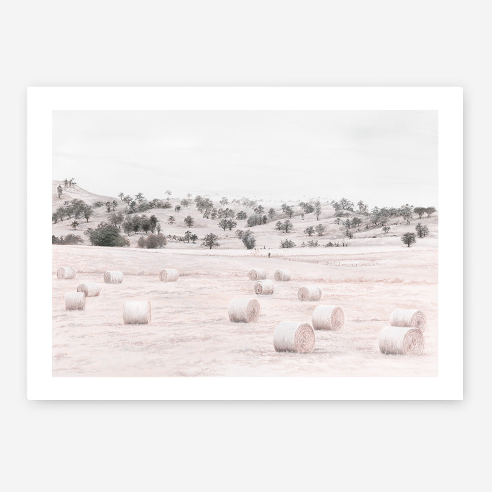 Shop Australian Farm II Art Print a painted style wall art print from The Print Emporium wall artwork collection - Buy Australian made fine art painting style poster and framed prints for the home and your interior decor room, TPE-927-AP