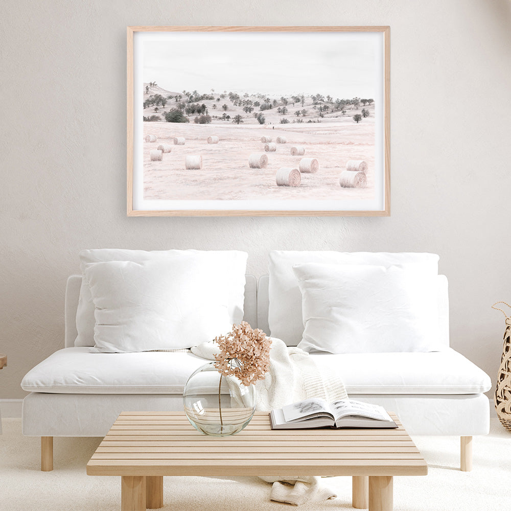 Shop Australian Farm II Art Print a painted style wall art print from The Print Emporium wall artwork collection - Buy Australian made fine art painting style poster and framed prints for the home and your interior decor room, TPE-927-AP