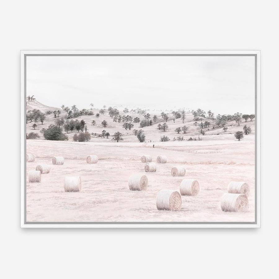 Shop Australian Farm II Canvas Print a painted style framed canvas wall art print from The Print Emporium artwork collection - Buy Australian made fine art painting style stretched canvas prints for the home and your interior decor space, TPE-927-CA-35X46-NF