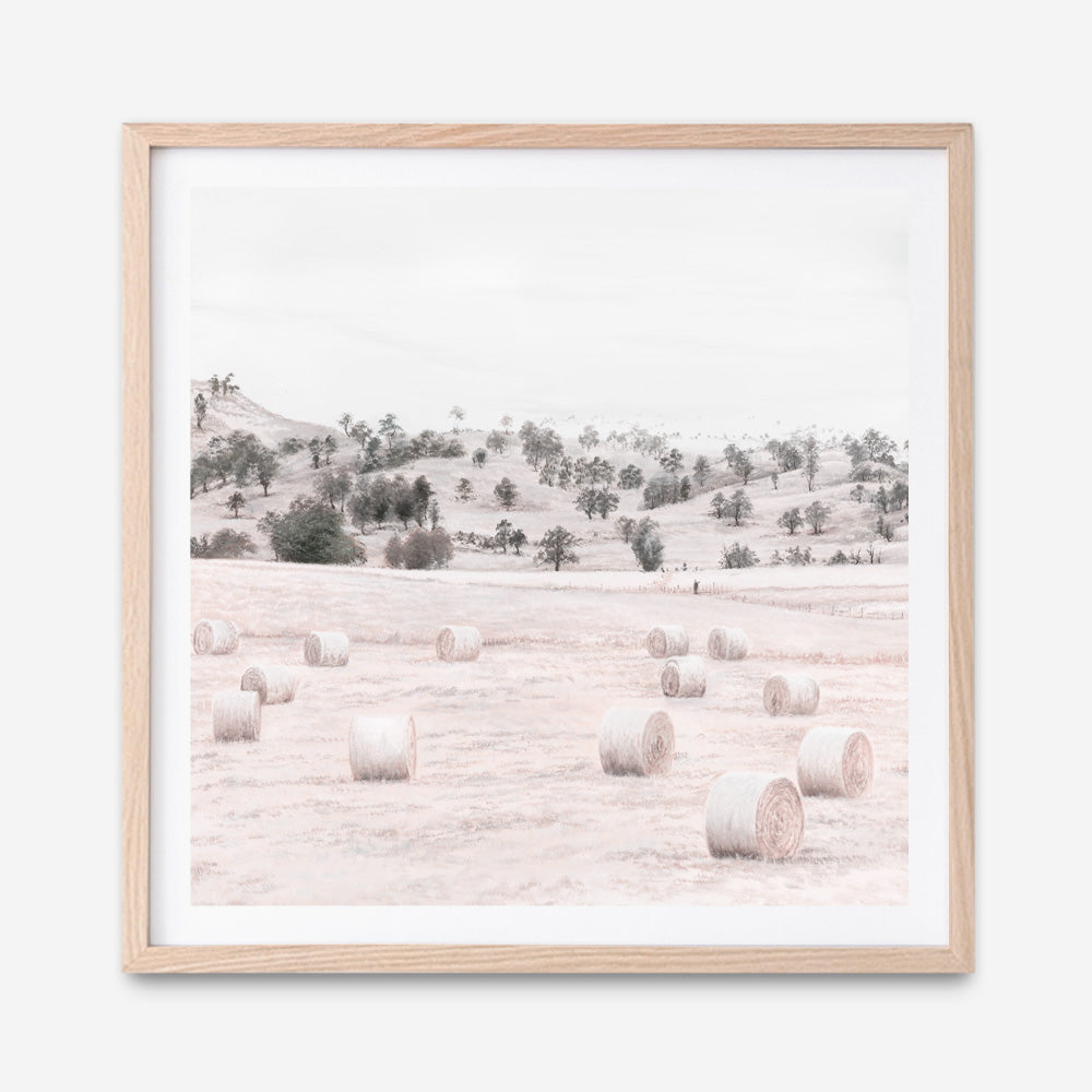 Shop Australian Farm II (Square) Art Print a painted style wall art print from The Print Emporium wall artwork collection - Buy Australian made fine art painting style poster and framed prints for the home and your interior decor room, TPE-928-AP