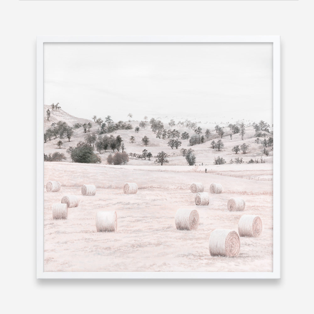 Shop Australian Farm II (Square) Art Print a painted style wall art print from The Print Emporium wall artwork collection - Buy Australian made fine art painting style poster and framed prints for the home and your interior decor room, TPE-928-AP
