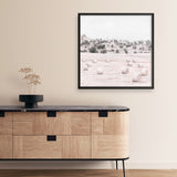 Shop Australian Farm II (Square) Art Print a painted style wall art print from The Print Emporium wall artwork collection - Buy Australian made fine art painting style poster and framed prints for the home and your interior decor room, TPE-928-AP