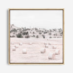 Shop Australian Farm II (Square) Canvas Print a painted style framed canvas wall art print from The Print Emporium artwork collection - Buy Australian made fine art painting style stretched canvas prints for the home and your interior decor space, TPE-928-CA-40X40-NF