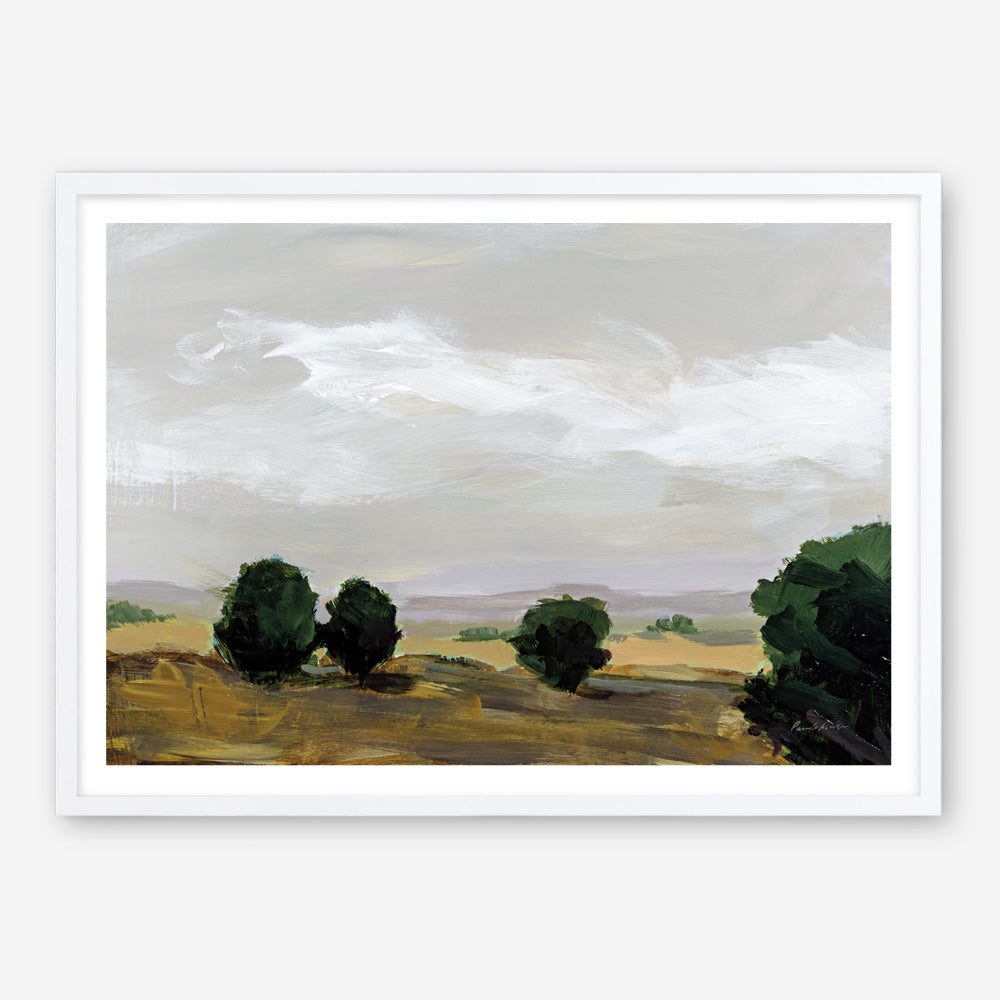 Shop Autumn Fields Art Print a painted abstract themed wall art print from The Print Emporium wall artwork collection - Buy Australian made fine art painting style poster and framed prints for the home and your interior decor room, TPE-WA-70223-AP