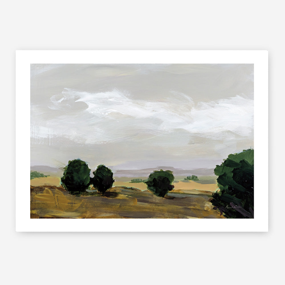 Shop Autumn Fields Art Print a painted abstract themed wall art print from The Print Emporium wall artwork collection - Buy Australian made fine art painting style poster and framed prints for the home and your interior decor room, TPE-WA-70223-AP