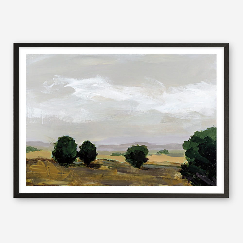 Shop Autumn Fields Art Print a painted abstract themed wall art print from The Print Emporium wall artwork collection - Buy Australian made fine art painting style poster and framed prints for the home and your interior decor room, TPE-WA-70223-AP