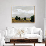 Shop Autumn Fields Canvas Print a painted style framed canvas wall art print from The Print Emporium artwork collection - Buy Australian made fine art painting style stretched canvas prints for the home and your interior decor space, TPE-WA-70223-CA-35X46-NF