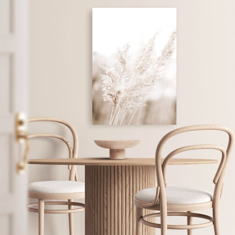 Shop Autumn Pampas Grass Photo Canvas Print a coastal themed photography framed stretched canvas print from The Print Emporium wall artwork collection - Buy Australian made prints for the home and your interior decor space, TPE-1125-CA-35X46-NF