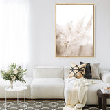 Shop Autumn Pampas Grass Photo Canvas Print a coastal themed photography framed stretched canvas print from The Print Emporium wall artwork collection - Buy Australian made prints for the home and your interior decor space, TPE-1125-CA-35X46-NF