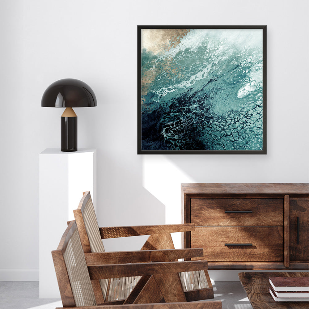 Shop Aveta (Square) Art Print a painted abstract themed wall art print from The Print Emporium wall artwork collection - Buy Australian made fine art painting style poster and framed prints for the home and your interior decor room, TPE-PC-HB008-AP